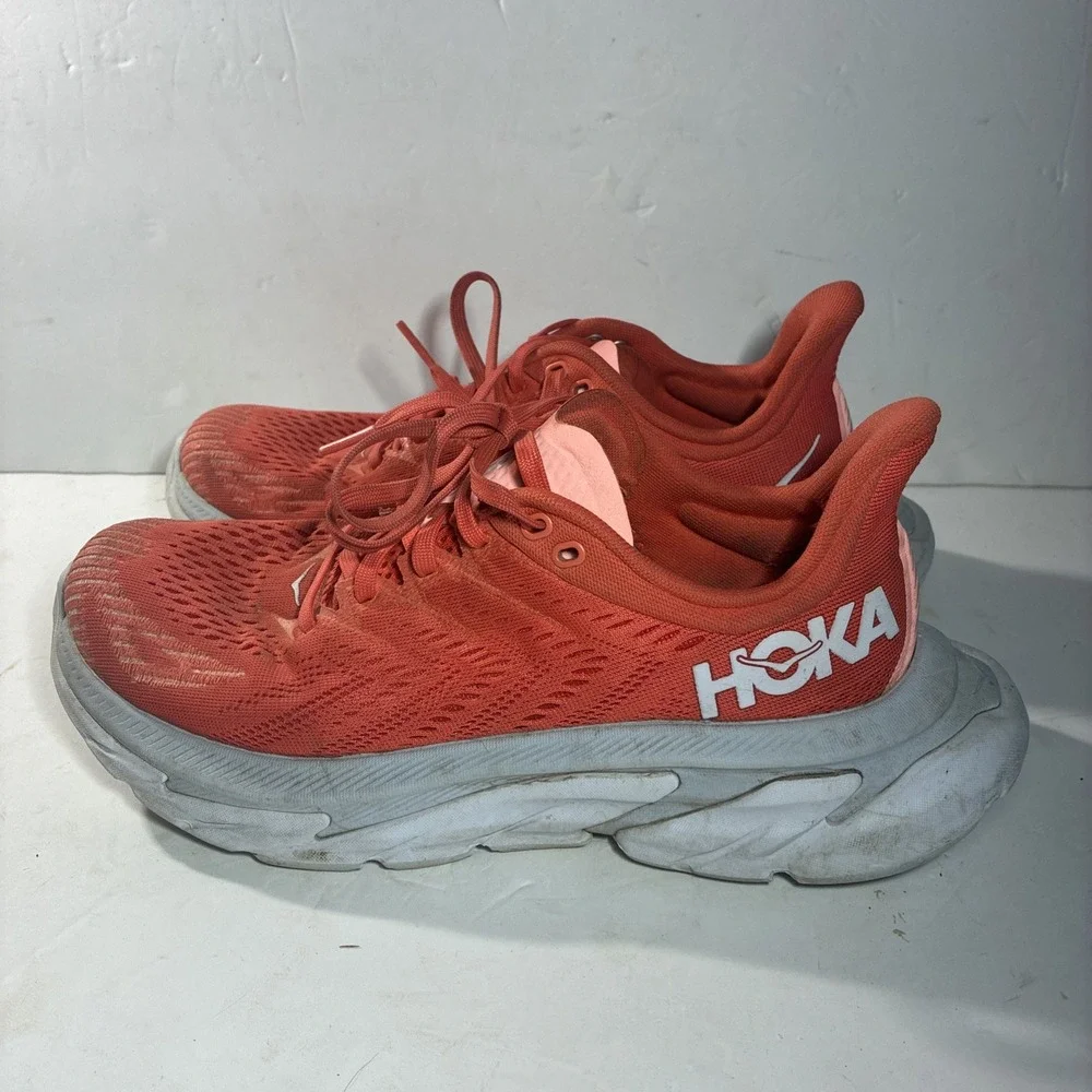 Size 8 - Hoka One One HOKA Clifton Edge Hot Coral W